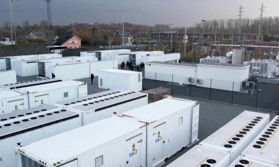 欧洲最大的电力储存设施落成典礼雲联科技